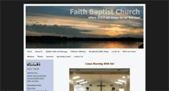 Desktop Screenshot of faithbaptistrockledge.com